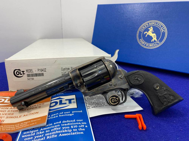 2006 Colt Single Action Army 4.75" .357 Mag *AWESOME CUSTOM SHOP EXAMPLE*