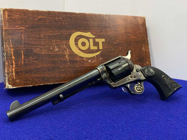 1978 Colt Single Action Army Blue/CCH *GORGEOUS COLT SAA REVOLVER*
