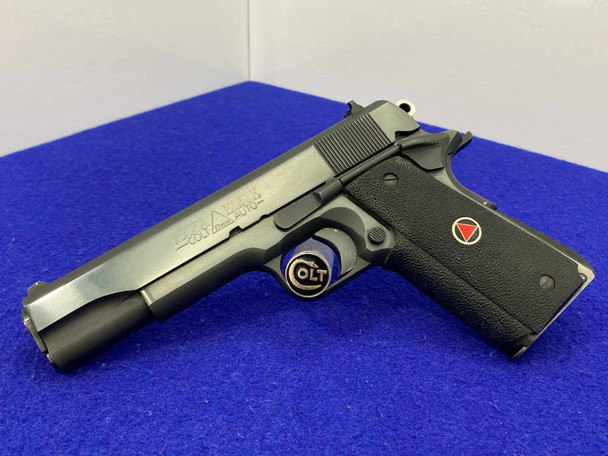 1987 Colt Delta Elite 10mm *FIRST YEAR PRODUCTION EXAMPLE* Rare Blue Model