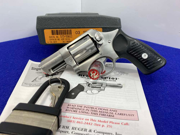 2006 Ruger SP101 .357 Mag Stainless 2.25" *AWESOME RUGER REVOLVER*