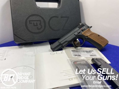 2015 CZ 75 B 9mm Black 4.6" *POPULAR HIGH-QUALITY SEMI-AUTOMATIC HANDGUN*