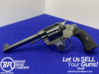 1922 Colt Police Positive Special .38 Spl Blue 5" *DESIRABLE FIRST ISSUE*
