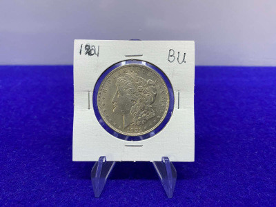 1921 Morgan SILVER Dollar -Philadelphia Mint- SOUGHT AFTER LAST YEAR MADE