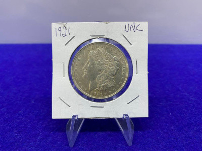 1921 Morgan SILVER Dollar -Philadelphia Mint- SOUGHT AFTER CONDITION *UNC*