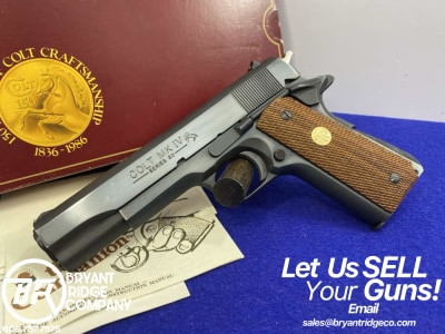 Colt Government MKIV .45 Acp Blue *FANTASTIC SEMI-AUTOMATIC CLASSIC COLT*