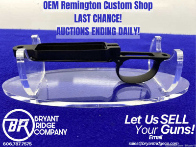 *DISCONTINUED CUSTOM SHOP* Remington 700 BDL Standard BLK SA Bottom Metal-GID1155966752