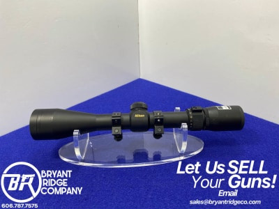 Nikon SA 3-9x40 BDC Rifle Scope * DISCONTINUED CLASSIC * Optic w/ Rings