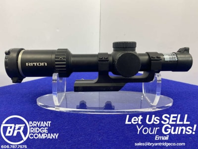 Riton X3 Tactix 1-8x24 Scope Black *SFP FOCAL PLANE* Discontinued Model