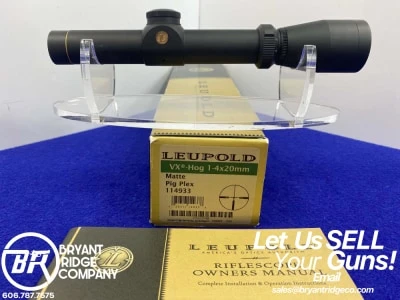 Leupold VX-Hog 1-4x20mm Scope *PIG PLEX RETICLE* Quantum Optical System