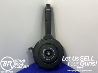 One 50-Rd RWB Glock .40 Cal Drum Magazine *AWESOME HIGH-CAPACITY MAGAZINE*