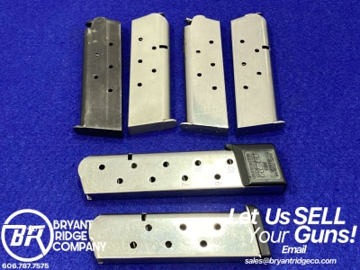 Lot of (6) Assorted .45 ACP Pistol Magazines *KIMBER, MCCORMICK, ETC*