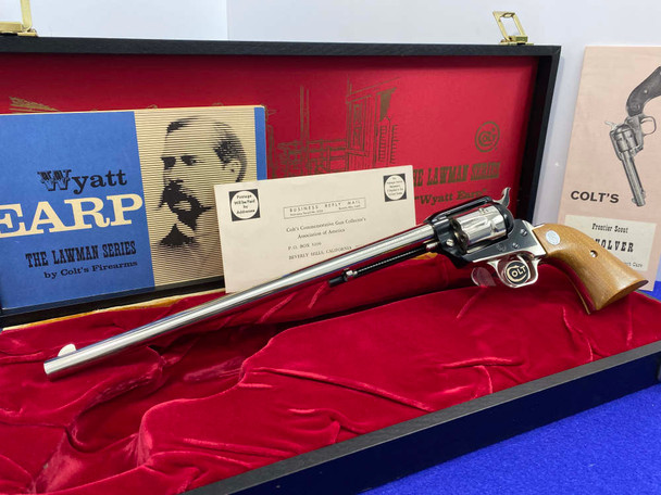 1970 Colt Single Action Scout .22 *WYATT EARP* -THE LAWMAN SERIES- 2/2