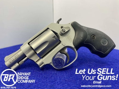 Smith Wesson 637-2 .38 Spl+P SS/Alloy 1 7/8" *AMAZING AIRWEIGHT REVOLVER*