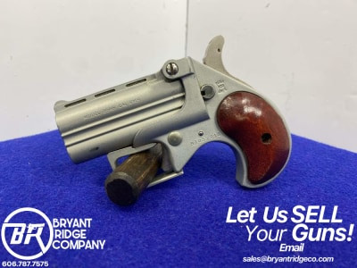 Bearman Industries BBG9 9mm Stainless 2.75" *AMAZING 2-SHOT DERRINGER*