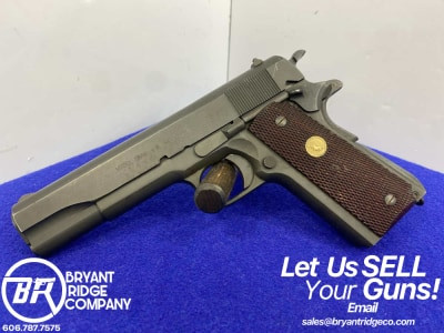 Auto Ordnance 1911A1 .45 ACP Parkerized 5" *WWII STYLE 1911 SEMI AUTO*