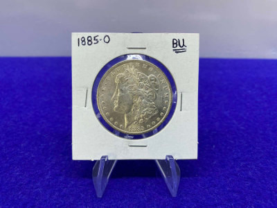 1885 Morgan SILVER Dollar -NEW ORLEANS Mint- EXTREMELY DESIRABLE COIN