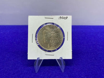 1900 Morgan SILVER Dollar -Philadelphia Mint- SOUGHT AFTER CONDITION *AU*