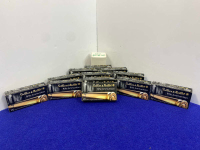 290 Rounds of Sellier & Bellot .22 Hornet *EXCELLENT RIFLE AMMO*
