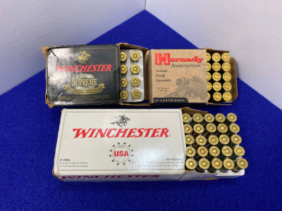 .357 Magnum Ammo Lot Hornady Winchester Mixed Weights *CLASSIC LOADS*