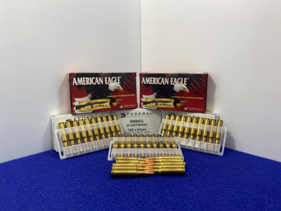 7.62x51 NATO Federal American Eagle 168gr  (100 Rounds) *QUALITY AMMO LOT*