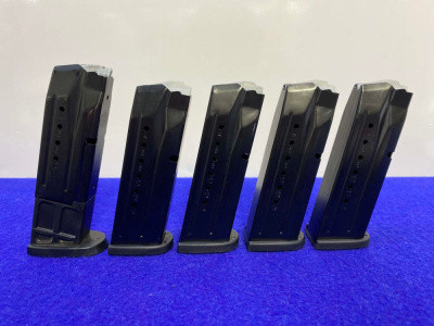 (5) Smith Wesson M&P9 Shield Plus 9mm 10/15Rd Mags *DURABLE PISTOL MAGS*