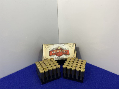 Wild West .45 Colt 250 Grain LFN 50 Round Box *COWBOY LOAD*