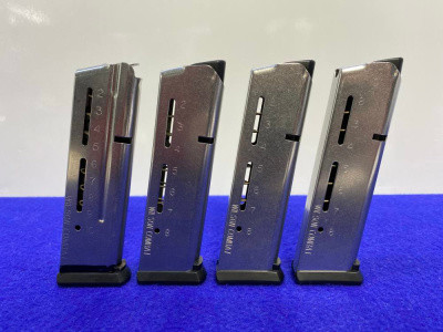 (4)Wilson Combat 1911 45ACP/9mm Luger 8rd/10rd Mags *HIGH PERFORMANCE MAGS*