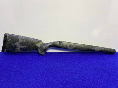 Bastion Green/Gray Finish Stock *REMINGTON 700LA, RH, #2 CONTOUR*