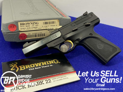1993 Browning Buck Mark Micro Standard .22LR 4" *COMPACT RIMFIRE PISTOL*