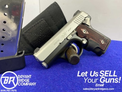 Kimber Solo CDP 9mm Satin Silver 2.7"*ROSEWOOD GRIPS WITH INTEGRATED LASER*