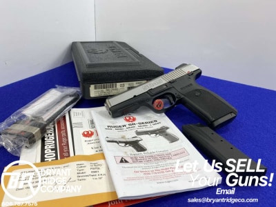 2013 Ruger SR45 .45 ACP Stainless 4.5" *FIRST YEAR PRODUCTION EXAMPLE*