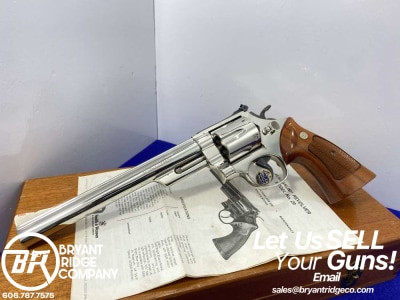 Smith Wesson 29-2 44 Mag Nickel 8 3/8" *BEAUTIFUL FULL TARGET NICKEL MODEL*