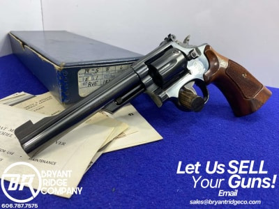 1972 Smith & Wesson 19-5 .357 Magnum Blue *CLASSIC DOUBLE-ACTION S&W*