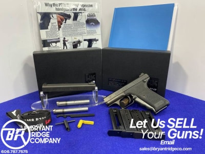 1991 Heckler & Koch P7K3 22LR 3 3/4" *SOUGHT-AFTER SQUEEZE COCKER MODEL*