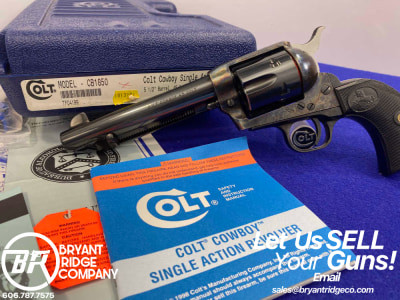 1999 Colt Cowboy .45LC 5.5" *VERY DESIRABLE SHORT-RUN SINGLE ACTION ARMY*