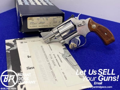 1985 Smith Wesson 60-1 .38Spl 2" *1 of 660 ASHLAND SHOOTERS SUPPLY EDITION*