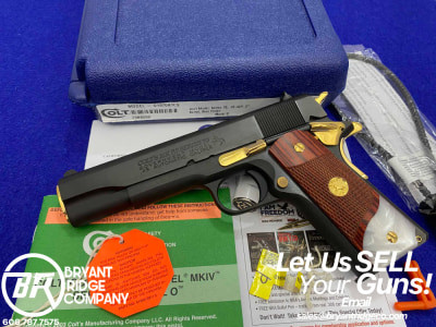 Colt Government .45ACP 5" *STUNNING GOLDEN ACCENTS* Mint Example-GID1160378925