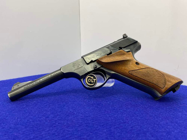 1968 Colt Woodsman .22 LR Blue 4 1/2" *OUTSTANDING 3rd SERIES SPORT*
