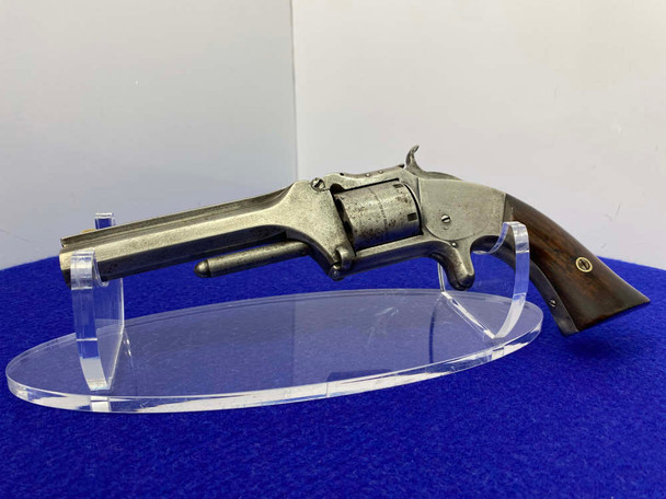 Smith Wesson No. 2 Old Army .32 Rimfire White *COLLECTIBLE TIP-UP REVOLVER*