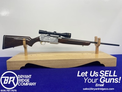 1979 Browning BAR Grade III 7mm Rem Mag Gray *STUNNING ENGRAVED RECEIVER*