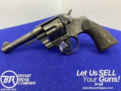 1923 Colt Army Special .32-20 Blue 4" *TRADITIONAL DOUBLE-ACTION REVOLVER*