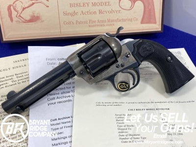 1906 Colt Frontier Six-Shooter Bisley Model 44-40 *HISTORIC 1st GENERATION*
