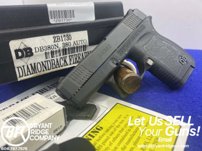  Diamondback DB380 .380ACP Blk 2 3/4" *AMAZING MICRO-COMPACT EXAMPLE*