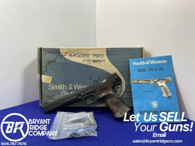 S&W Model 79G .177 CO2 Pellet Pistol w/ Original Box *VINTAGE SMITH&WESSON*