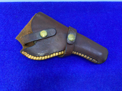 Brauer Bros Colt 1903 Pocket Hammerless Leather Holster*CONTRAST STITCHING*