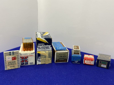 Assorted .22 Cal Ammunition Lot *NOSLER/HORNADY/CCI ETC.)
