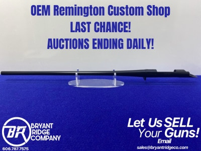 *CUSTOM SHOP OEM INVENTORY* .270 Win 24" Blue Remington 700 Barrel Assembly