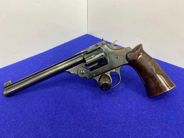 Iver Johnson .22 SuperShot Sealed Eight Blue 6" *FANTASTIC 8-SHOT REVOLVER*