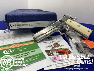 Colt 1911 Classic Government .45 ACP *BREATHTAKING BRIGHT STAINLESS*