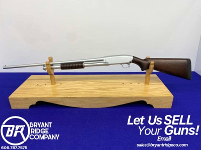 1914 Winchester Model 12 20ga -Satin Nickel- *PRE-WAR PUMP-ACTION SHOTGUN*